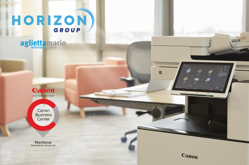 Horizon e Canon: soluzione vincente per un' azienda sempre più digitale